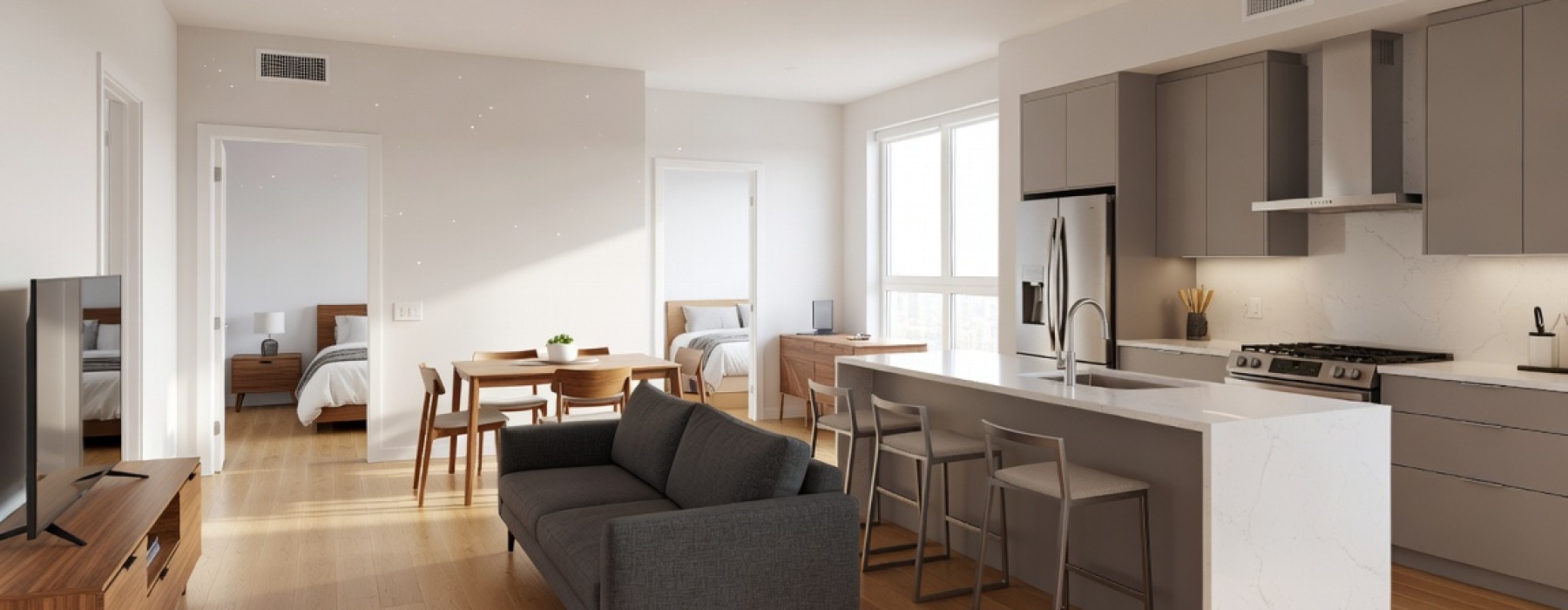 Two Bedroom Apartments header image