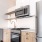 Sleek, modern kitchen area